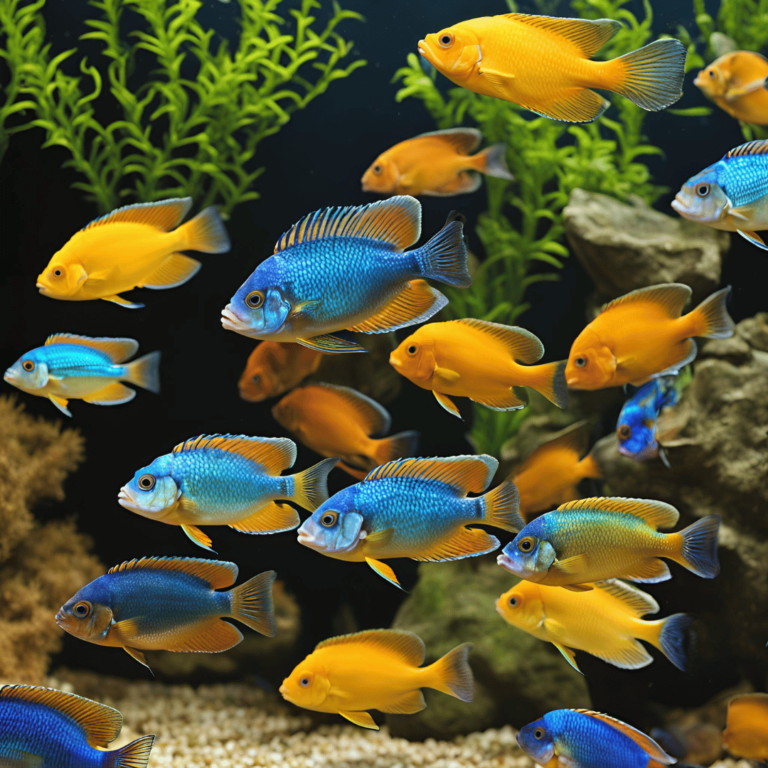 transporting peacock cichlids